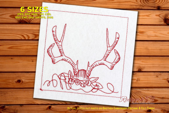 Antlers Horns Bluework: A Seasonal Embroidery Review