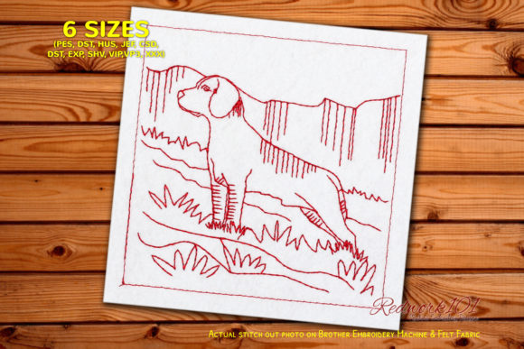 Beagle Dog Breed: A Redwork Review for Makers