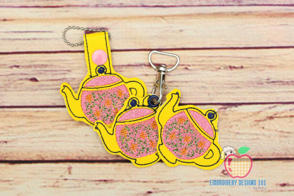 Ceramic Teapot Keyfob: A Designer's Review