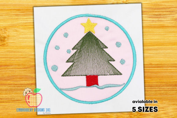 Christmas Tree in Circle Applique: A Pro Review for Brands