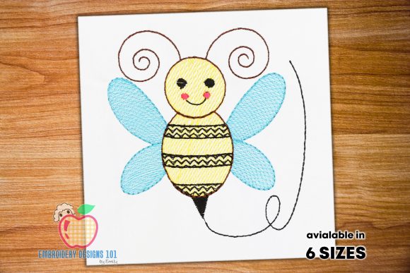 Cute Cartoon Bee Sketch: A Seller's Review for Etsy Shops