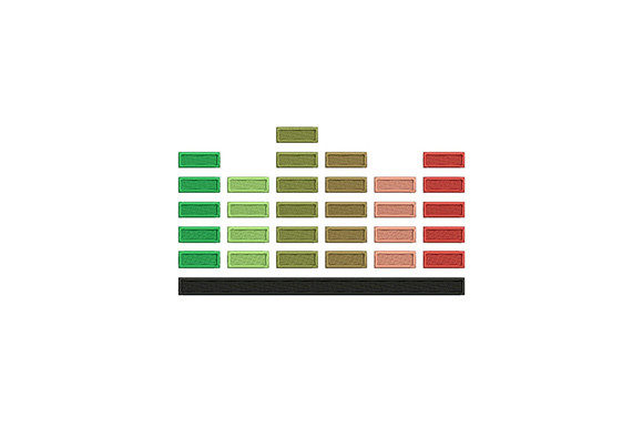 Equalizer Design Review: A Festive Music Embroidery Pick