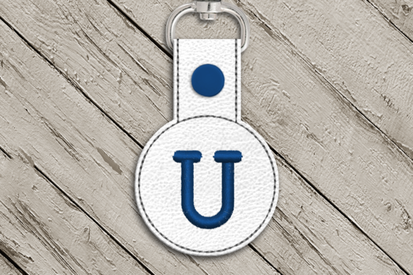 Review: Letter U ITH Round Key Fob Applique for Apparel