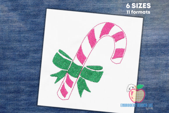 Review: Sweet Candy Cane with Bow Quick Stitch for Holiday Sales