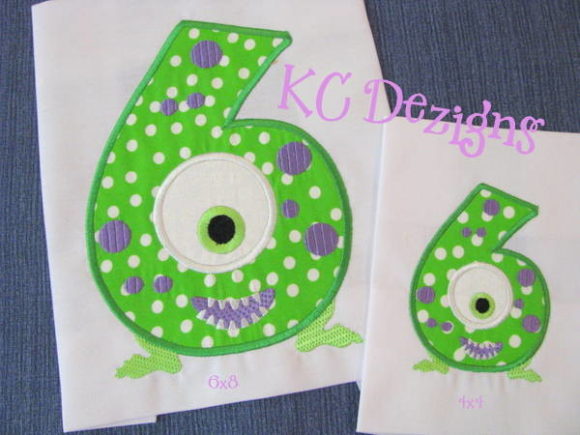 Silly Monster Number 6 Applique: A Designer's Review