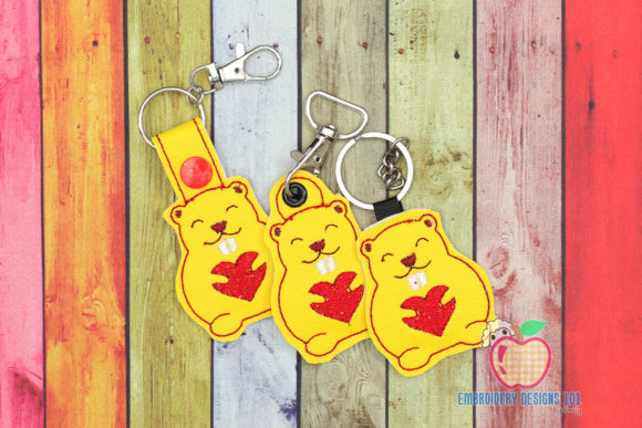 Squirrel Holding Love Keyfob: A Designer's Review