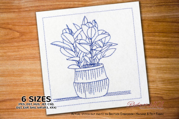 Virgo Plant in Pot: A Seasonal Embroidery Review
